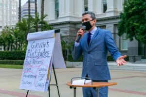 California Governor Candidates Debate Housing Costs, Swalwell Scandal